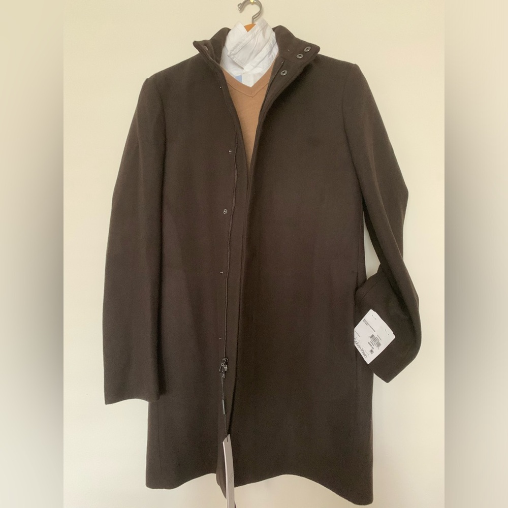 Calving claim brown coat